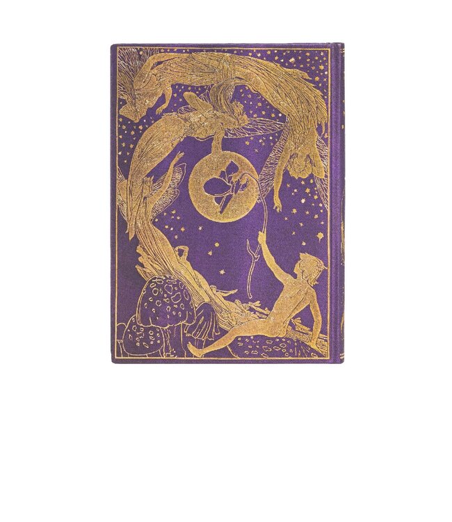 Journal: Violet Fairy Midi Lined Hardcover
