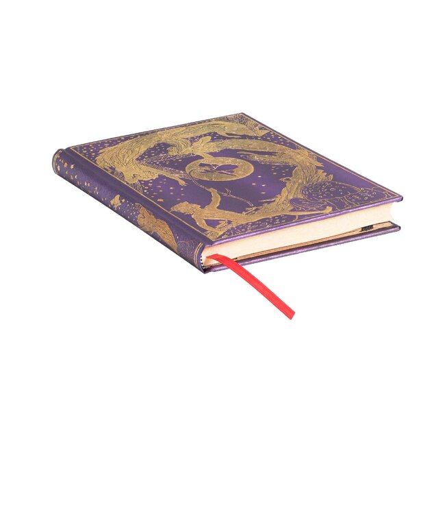 Journal: Violet Fairy Midi Lined Hardcover