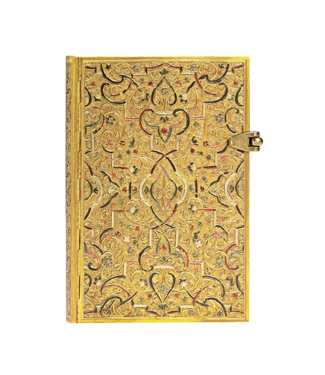 Journal: Gold Inlay Mini Lined Hardcover