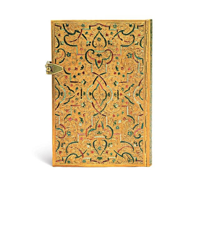 Journal: Gold Inlay Mini Lined Hardcover