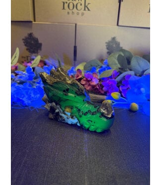 Fluorescent Agate Dragon Head #7 642gr