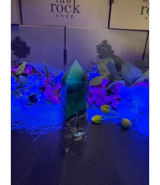 Fluorescent Agate Tower #51, 226gr