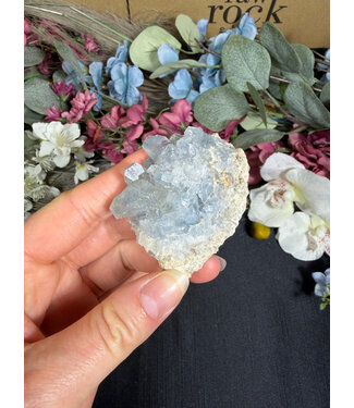 Raw Celestite Specimen #120 75.45gr