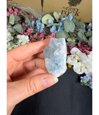Raw Celestite Specimen #113 72.14gr