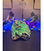 Raw Fluorescent Agate Cut Base #3, 800gr