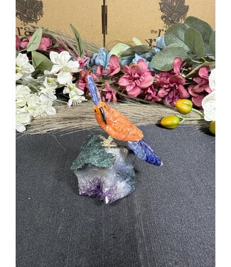 Gemstone Parrot #376, 122.21gr