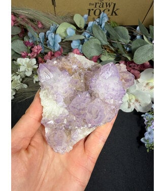 Sunburst Amethyst Spirit Quartz #21, 401.63gr