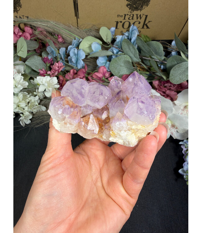 Sunburst Amethyst Spirit Quartz #12, 250.02gr
