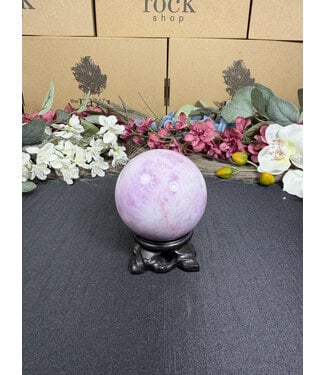 Kunzite Sphere #6, 69.3mm, 546gr