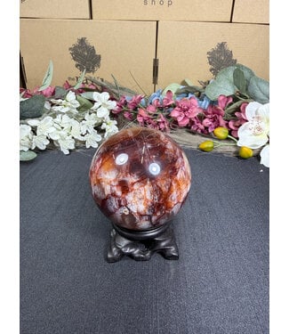 Fire Quartz Sphere #9, 735mm, 554gr