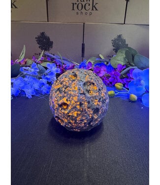 Large Yooperlite Moon Sphere #17, 1188gr