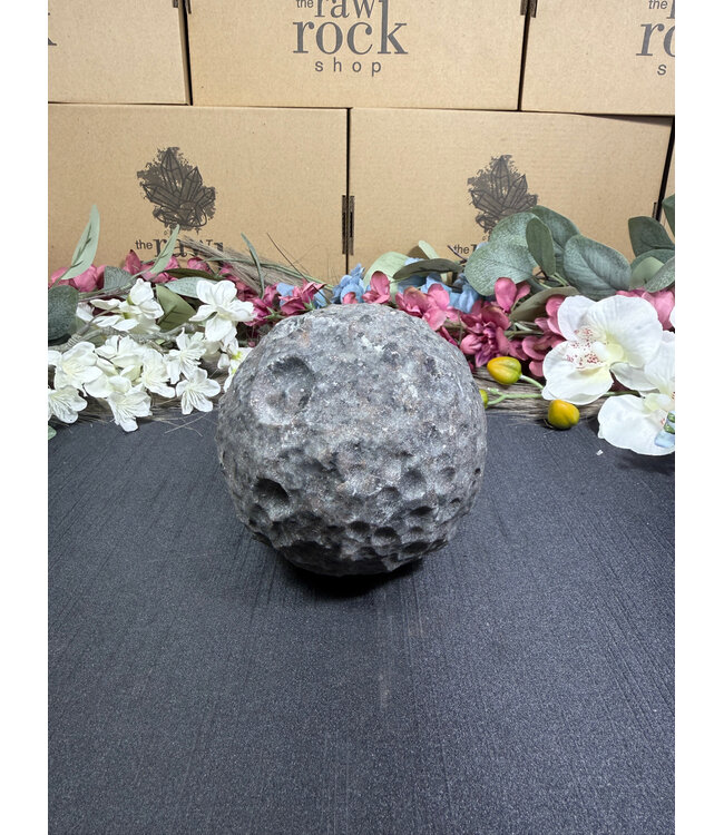 Large Yooperlite Moon Sphere #15, 1240gr