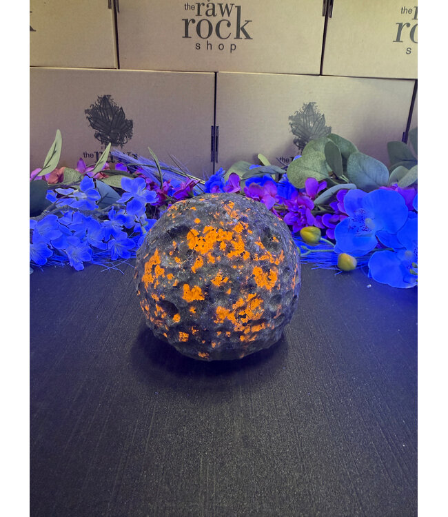 Large Yooperlite Moon Sphere #15, 1240gr
