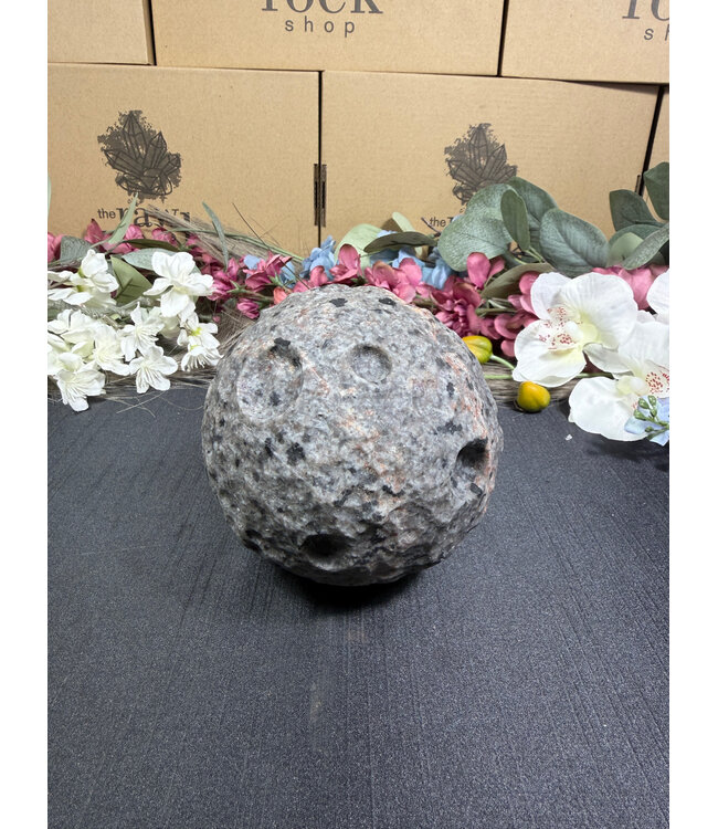 Large Yooperlite Moon Sphere #14, 1212gr