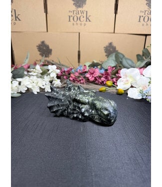 Green Jade Dragon Head #6, 644gr