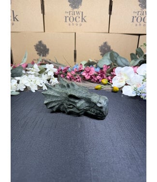 Green Jade Dragon Head #5, 580gr