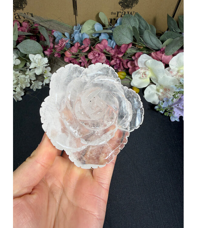 Clear Quartz Flower #6, 272gr