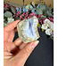 Blue Lace Agate Raw Geode #696, 108gr