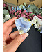 Blue Lace Agate Raw Geode #697, 78gr