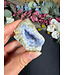 Blue Lace Agate Raw Geode #693, 84gr