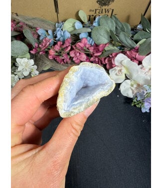 Blue Lace Agate Raw Geode #686, 60gr