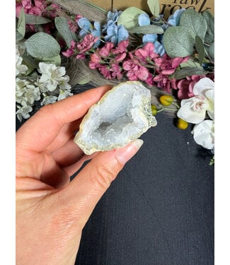 Blue Lace Agate Raw Geode #678, 70gr