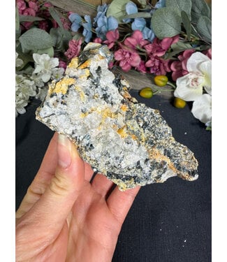 Biotite with Yellow Tourmaline Specimen #27, 254gr