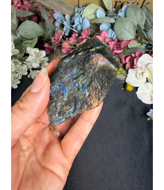 Small Rough Labradorite #62, 114gr