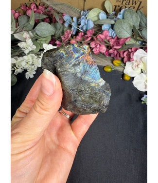 Small Rough Labradorite #55, 140gr
