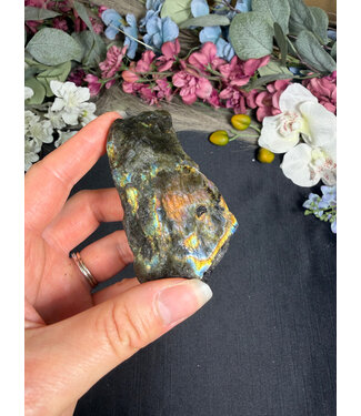 Small Rough Labradorite #43, 158gr