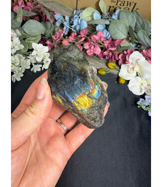 Small Rough Labradorite #34, 132gr