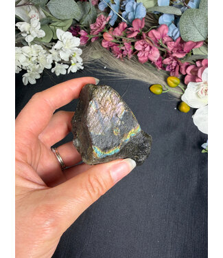 Small Rough Labradorite #28, 198gr