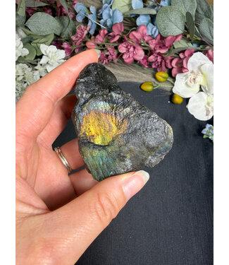 Small Rough Labradorite #17, 132gr