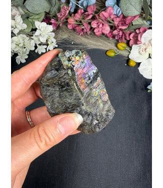 Small Rough Labradorite #4, 136gr