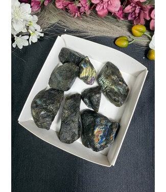Rough Labradorite Small Bulk #7, 502gr