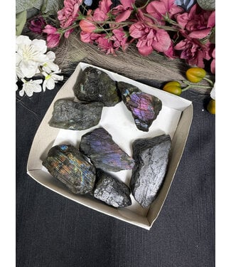 Rough Labradorite Small Bulk #5, 502gr