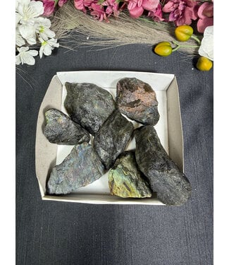 Rough Labradorite Small Bulk #4, 502gr