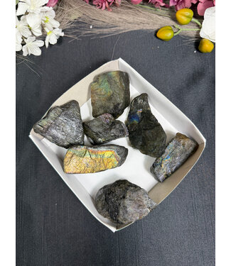 Rough Labradorite Small Bulk #3, 502gr
