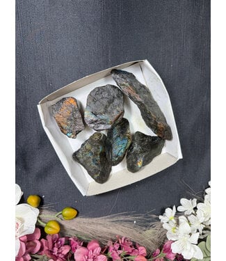 Rough Labradorite Small Bulk #1, 500gr