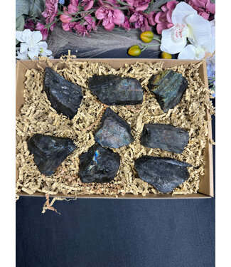 Rough Labradorite Large Bulk #2, 1000gr