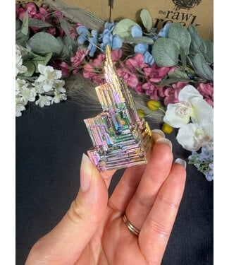 Rainbow Bismuth Tower #496, 84gr
