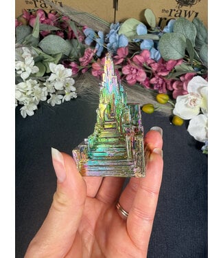 Rainbow Bismuth Tower #517, 166gr