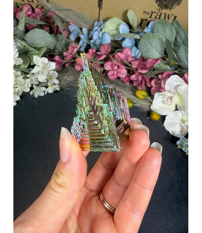Rainbow Bismuth Tower #504, 98gr