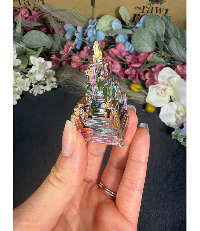 Rainbow Bismuth Tower #503, 84gr