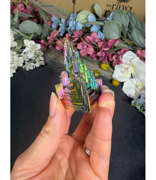 Rainbow Bismuth Tower #499, 92gr