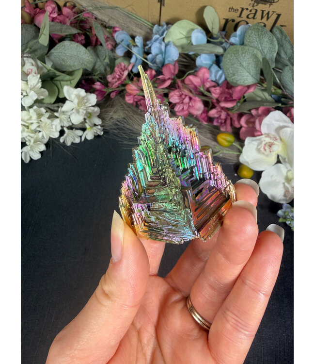 Rainbow Bismuth Tower #495, 110gr