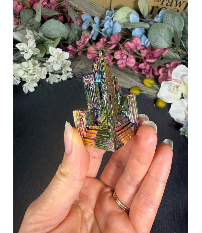 Rainbow Bismuth Tower #494, 104gr
