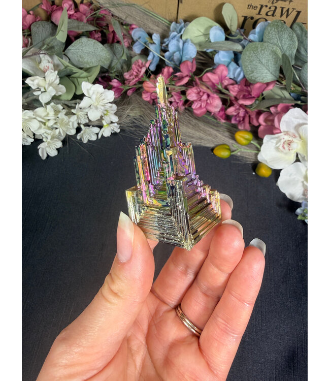 Rainbow Bismuth Tower #493, 90gr