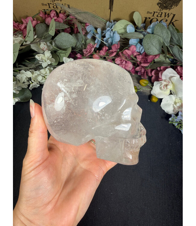 Clear Quartz Skull #8, 1262gr