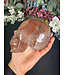 Fire Quartz Skull #5, 1318gr